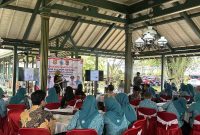 Acara TP PKK Kabupaten Musi Rawas, Sumatera Selatan, melakukan kunjungan studi tiru ke Kabupaten Wonosobo.