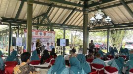 Acara TP PKK Kabupaten Musi Rawas, Sumatera Selatan, melakukan kunjungan studi tiru ke Kabupaten Wonosobo.