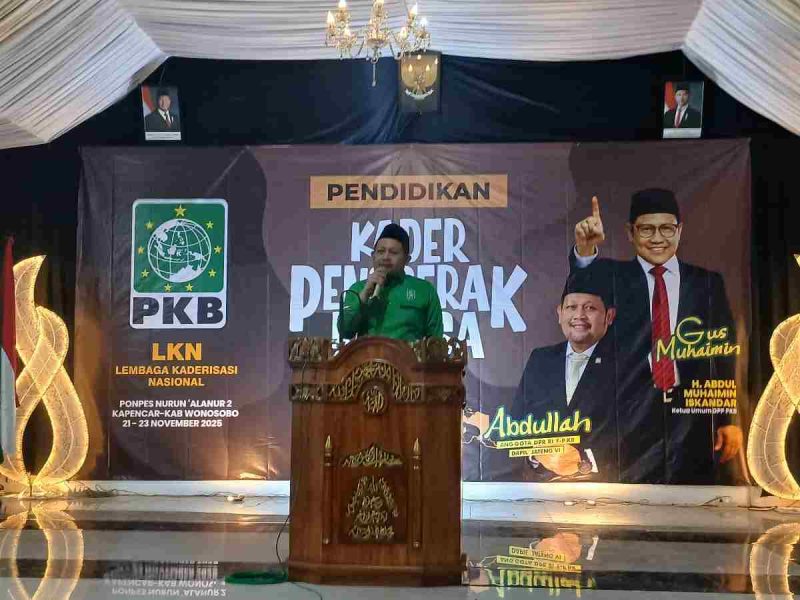 Pendidikan Kader Penggerak Bangsa (PKPB) digelar di Ponpes Nurun 'Alannur Kapencar, Kertek, Wonosobo, Jumat-Minggu, 21-23 November 2025.