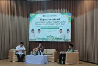Kantor Kementerian Agama Kabupaten Wonosobo menggelar Rapat Koordinasi Evaluasi dan Validasi Data Pesantren pada Rabu (26/11/2025) di Aroma Resto.