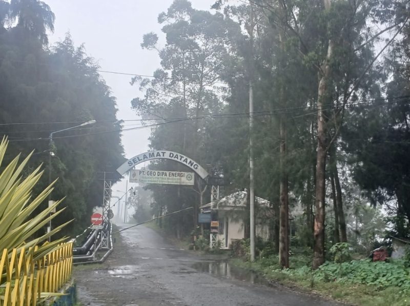 Rencana yang menjadi lokasi pembangunan Power Plant 2 PT Geo Dipa Energi (GDE) di Kabupaten Wonosobo.