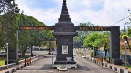 Lokasi wisata pemandian air panas Kalianget Wonosobo. 