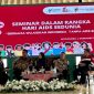 Seminar Peringatan Hari AIDS Sedunia (HAS) 2025 yang digelar di Pendopo Bupati, Selasa (2/12/2025).