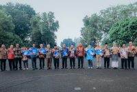 Foto bersamq usai Peringatan Hari Anti Korupsi Sedunia (Hakordia) 2025 di Wonosobo.