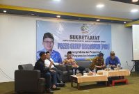 Focus Group Discussion (FGD) bertema Sinergi Media dan Pemerintah dalam Penyampaian Informasi Publik yang digelar Sekretariat DPRD Provinsi Jawa Tengah di Pibee Resto, Wonosobo, Senin (22/12/2025).