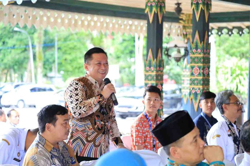 Acara refleksi Kinerja Pemerintah Kabupaten Wonosobo Tahun 2025 yang digelar di Pendopo Selatan, Rabu (31/12/2025).