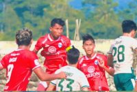 Pertandingan antara PSIW Wonosobo melawan Persitema Temanggung.