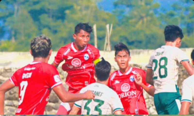 Pertandingan antara PSIW Wonosobo melawan Persitema Temanggung.