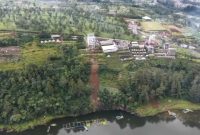 Longsor di Kawasan Telaga Menjer Wonosobo.