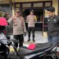 Pihak kepolisian mengamankan barang bukti pencurian sepeda motor di wilayah Kertek.