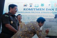 Bupati Wonosobo Afif Nurhidayat berkomitmen mendukung PLTP Geodipa unit 2.