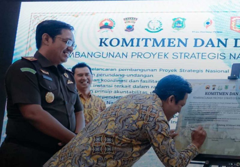 Bupati Wonosobo Afif Nurhidayat berkomitmen mendukung PLTP Geodipa unit 2.