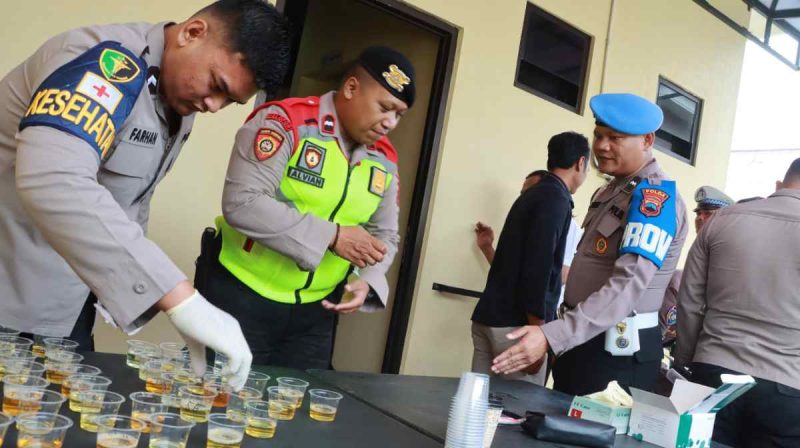 Seluruh personel Polres Wonosobo mengikuti kegiatan Penegakan Ketertiban dan Disiplin (Gaktiplin) yang digelar oleh Bidpropam Polda Jawa Tengah, Kamis (12/2/2026). 