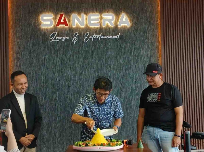 Pembukaan Sanera Coffee yang terletak di Dusun Ketinggring, Kelurahan Kalianget, Kecamatan Wonosobo, Kabupaten Wonosobo.