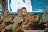 Bupati Afif Nurhidayat saat Rapat Koordinasi Lintas Sektoral di Pendopo Bupati Wonosobo, Senin (23/2/2026). 