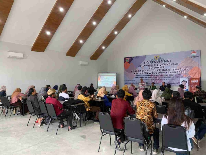 Sosialisasi Ketentuan di Bidang Cukai yang digelar awal Februari 2026 lalu