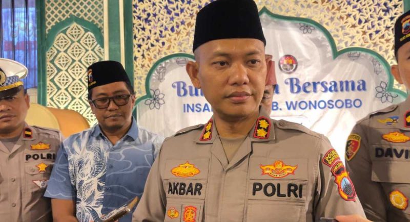 Kapolres Wonosobo, AKBP M Kasim Akbar Bantilan.