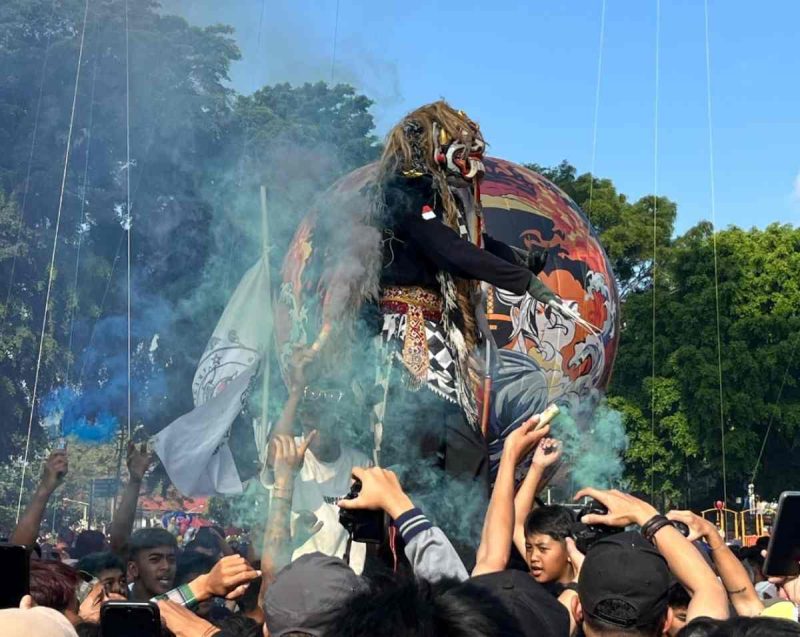 Festival Mudik Wonosobo tahun 2025 yang digelar di alun alun setempat.