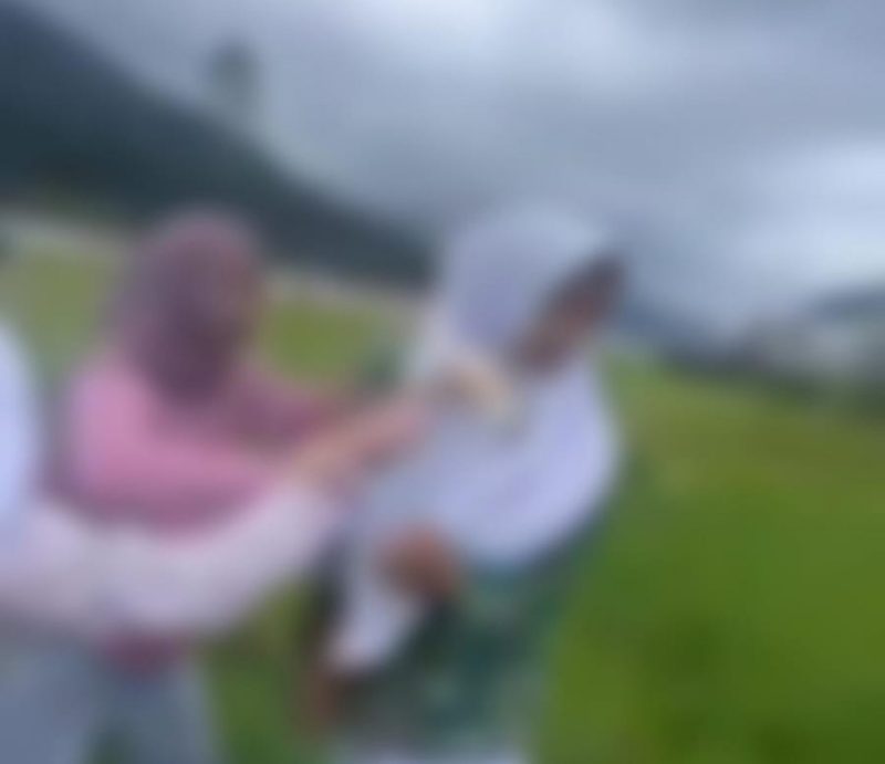 Potongan video viral dugaan aksi bullying di kalangan pelajar di Wonosobo.