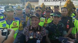 Bupati Wonosobo, Afif Nurhidayat saat di wawancarai.