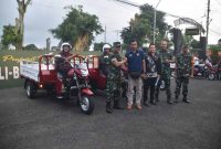 Penyerahan kendaraan untuk koperasi desa merah putih di Wonosobo.