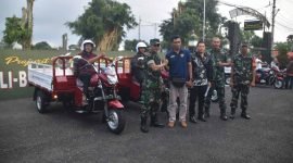 Penyerahan kendaraan untuk koperasi desa merah putih di Wonosobo.