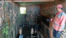 Pembangkit Listrik Tenaga Mikro Hidro (PLTMH) di Klowoh, Kwadungan, Kalikajar, Wonosobo.