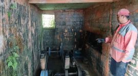Pembangkit Listrik Tenaga Mikro Hidro (PLTMH) di Klowoh, Kwadungan, Kalikajar, Wonosobo.