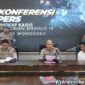 Polres Wonosobo menggelar pers rilis kasus pencurian.