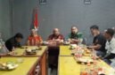 Audiensi warga Desa Marongsari di Mapolsek Sapuran.