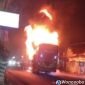 Bus milik perusahaan otobus Putra Perdana terbakar hebat di wilayah Kecamatan Selomerto, Kabupaten Wonosobo.