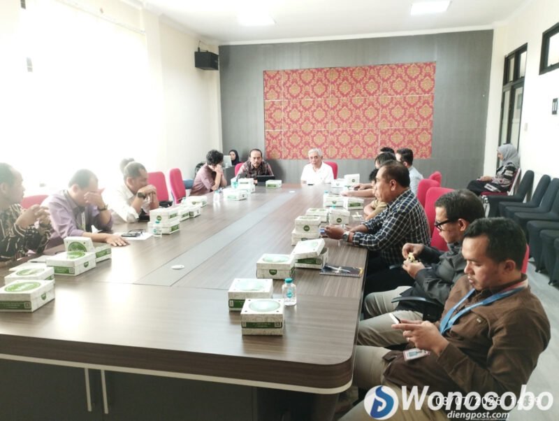 Pemaparan kinerja BUMD digelar di Ruang Kertonegoro Sekretariat Daerah Kabupaten Wonosobo, Jumat (3/7/2026
