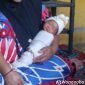 Bayi asal Desa Jolontoro, Kecamatan Sapuran, Kabupaten Wonosobo yang diberi nama 'MBG'.