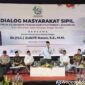 Acara Dialog Masyarakat Sipil untuk Ketahanan Pangan dan Kelestarian Lingkungan di Gedung Sasana Adipura Kencana, Kabupaten Wonosobo, pada Minggu (12/7/2026).
