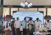 Acara Halaqah Ulama Jawa Tengah bertema Kemandirian Ekonomi Umat di Pendopo Bupati Wonosobo, Minggu (12/7/2026).