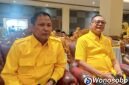 Wakil Ketua DPD Golkar Jateng, Anton Lami Suhadi (kanan) bersama Ketua DPD II Golkar Wonosobo, Imam Teguh.