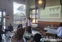 Acara pers rilis kegiatan Hari Jadi Kabupaten Wonosobo.