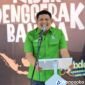 Anggota DPR RI Fraksi PKB, Abdullah saat membuka acara.